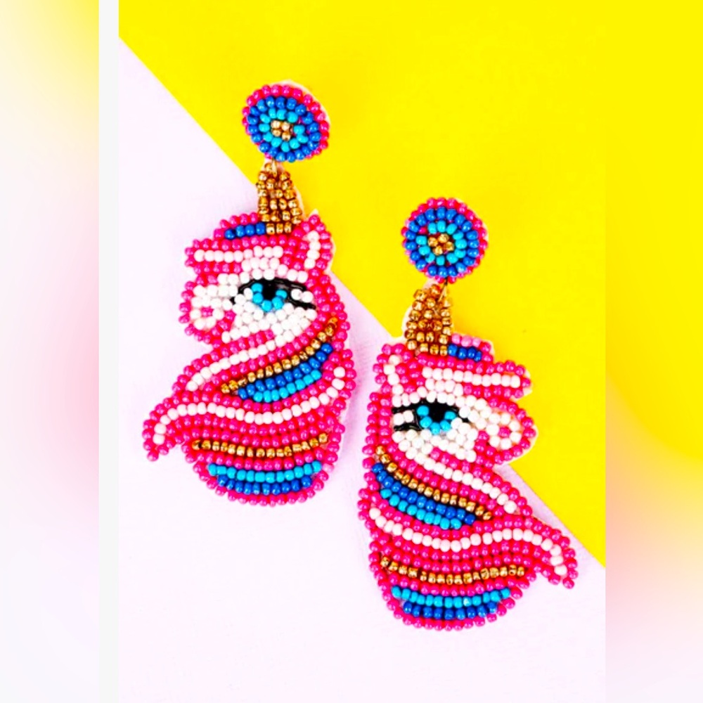 Unicorn earrings